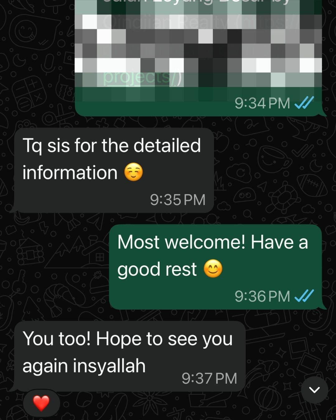 A phone screen with chat bubbles